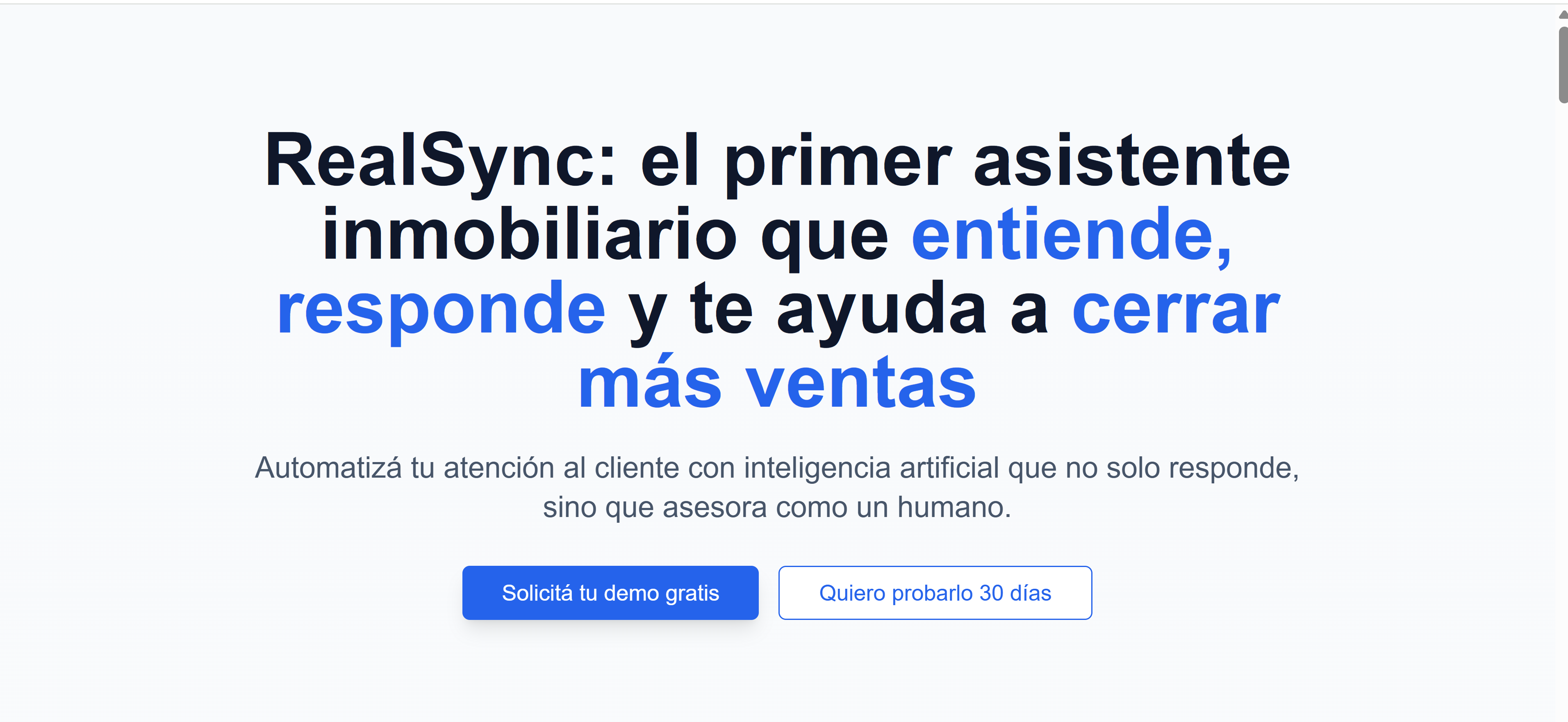 RealSync – AI Assistant for Real Estate